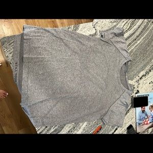 Lululemon grey swiftly tech short sleeve